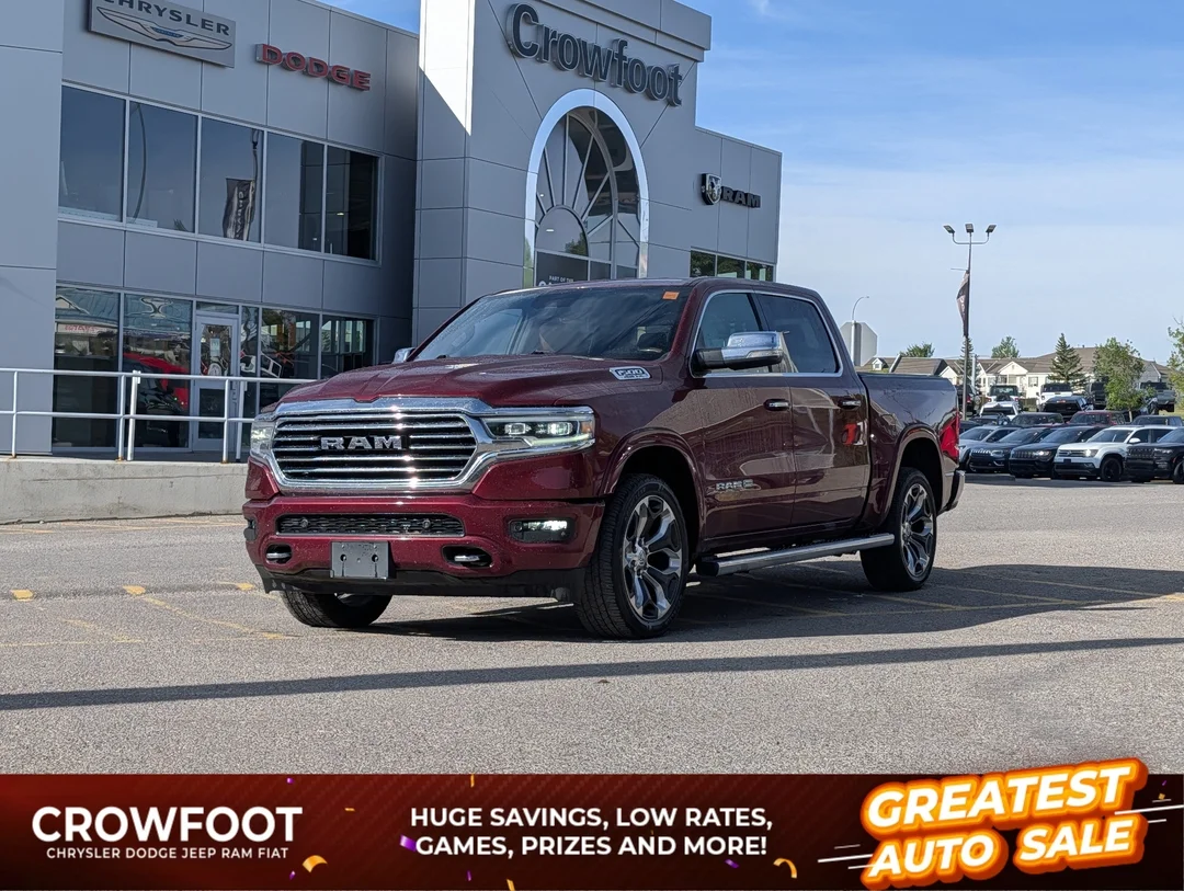 Used 2022 Red RAM Limited Longhorn - - 4x4 - 12 Touchscreen - 22 Wheels - Remote Start & More! image 1