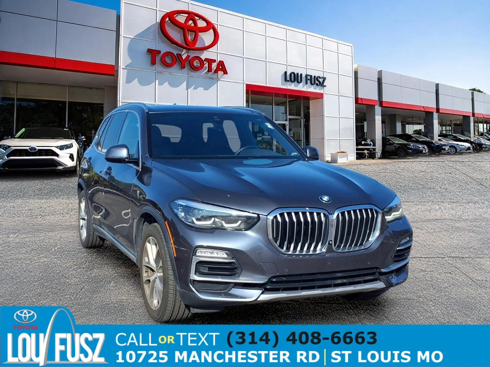 Used 2019 Arctic Gray Metallic BMW xDrive40i image 1