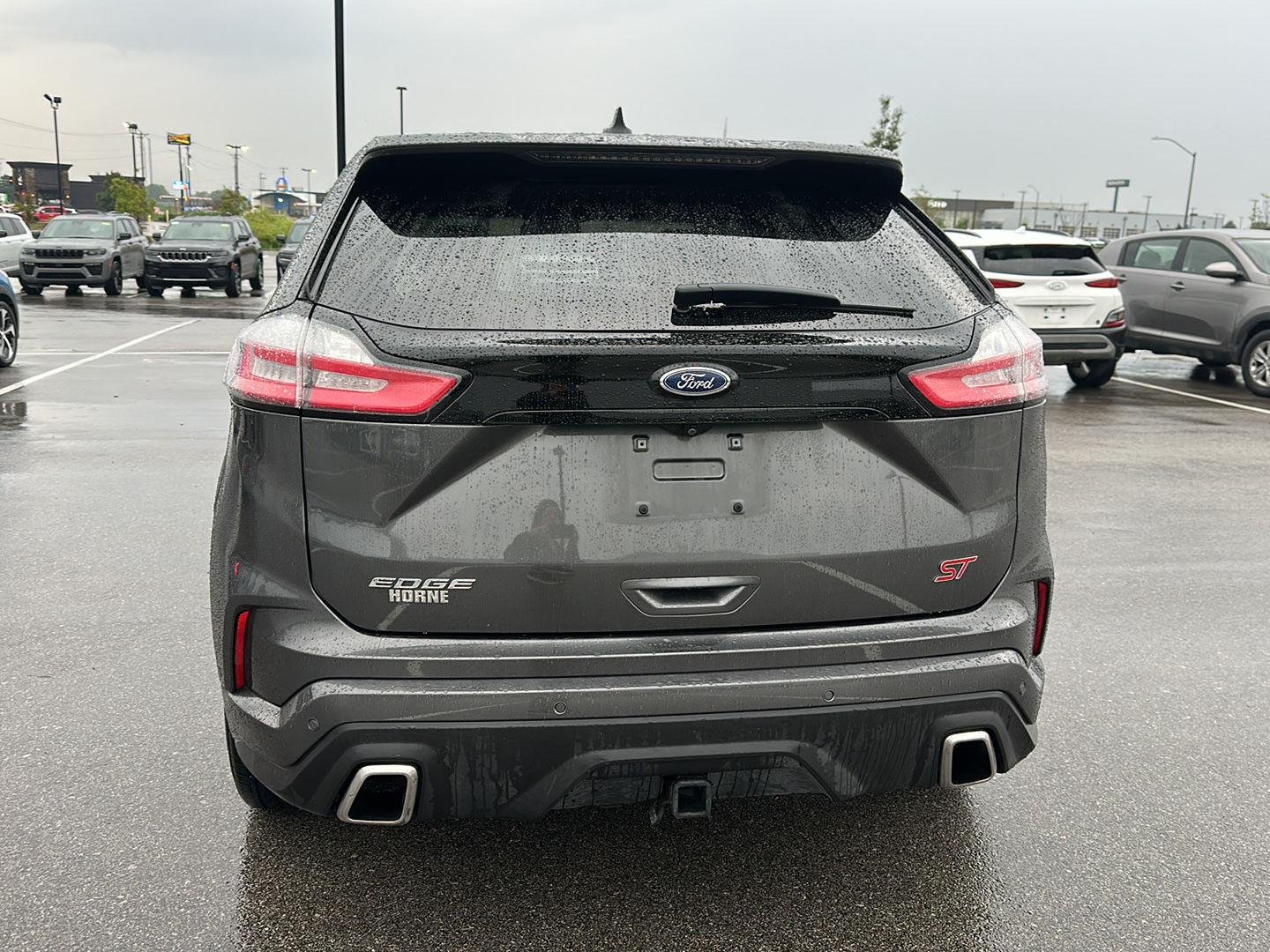 Used 2020 Magnetic Metallic Ford ST image 4