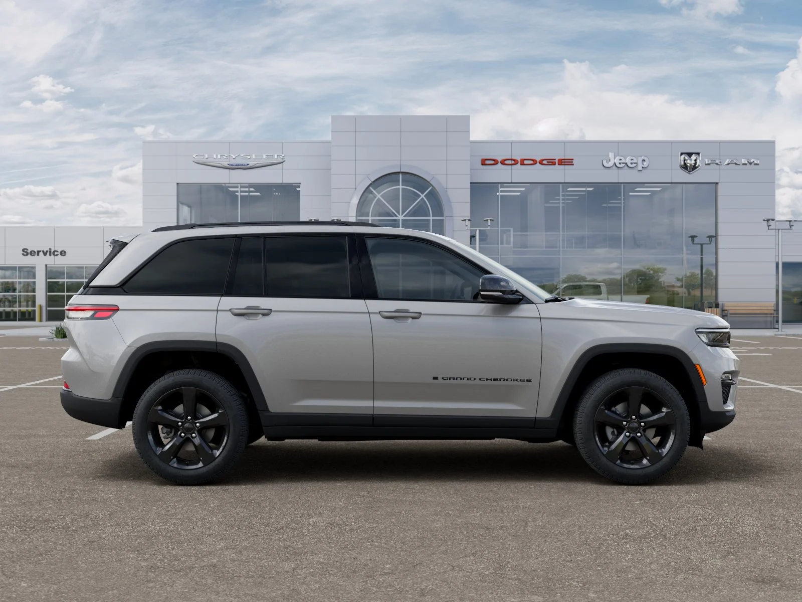 New 2025 Silver Zynith Exterior Paint Jeep Limited image 74