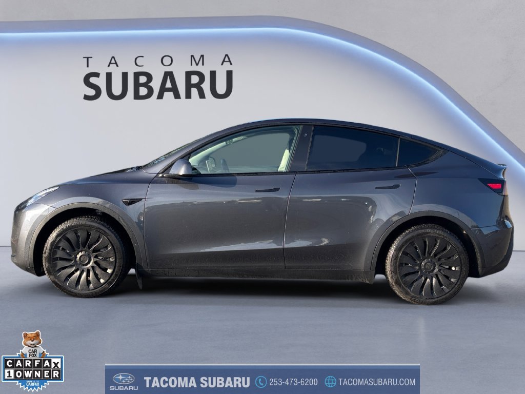 Used 2021 Gray Tesla Long Range image 2