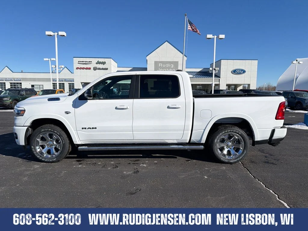 New 2026 Bright White Clearcoat RAM Big Horn/Lone Star image 2