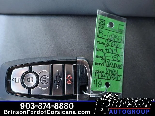 New 2026 Carbonized Gray Metallic Ford Platinum® image 46