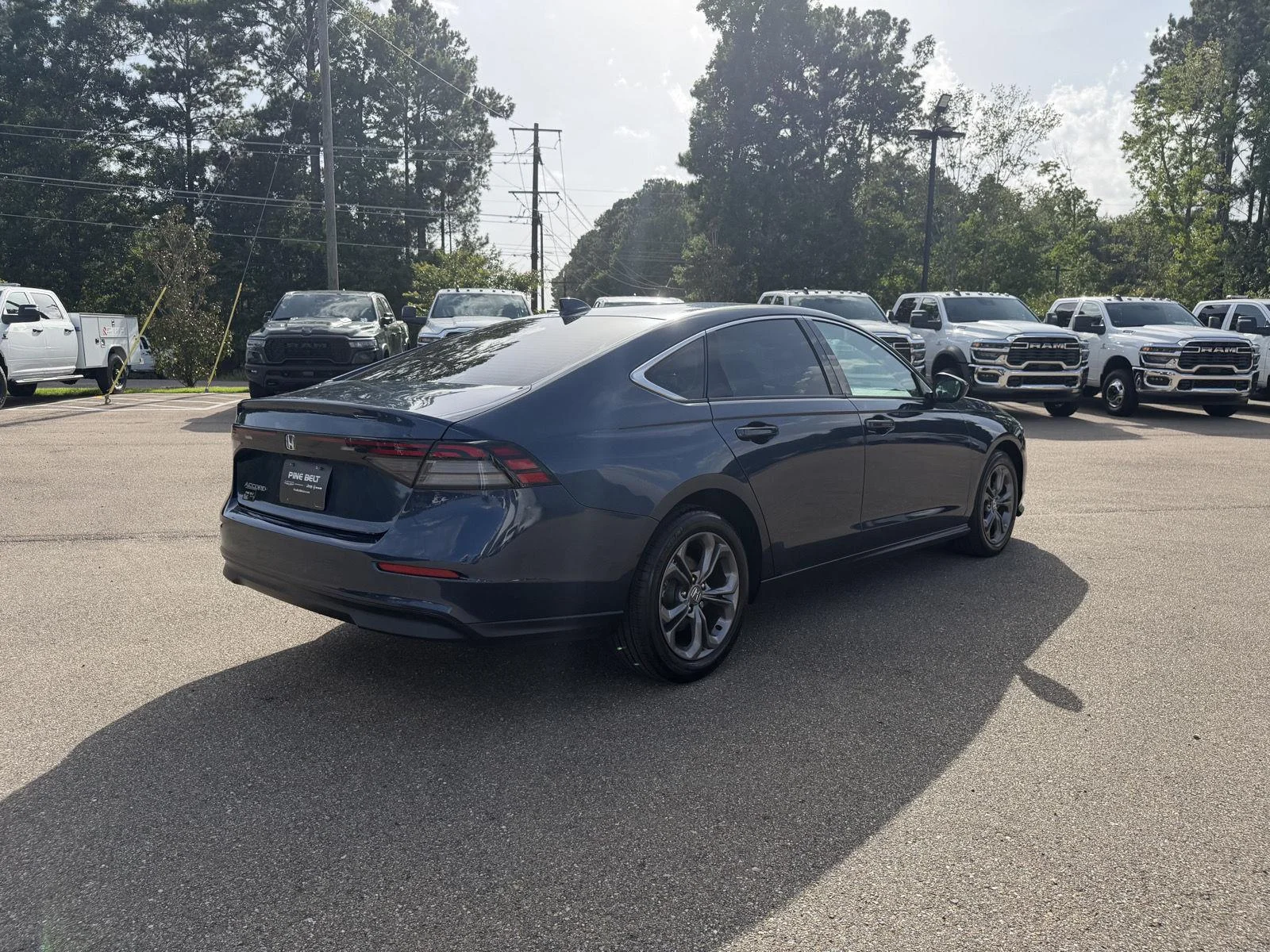 Used 2024 Canyon River Blue Metallic Honda EX image 6