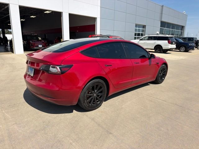 Used 2022 Red Tesla Base image 2