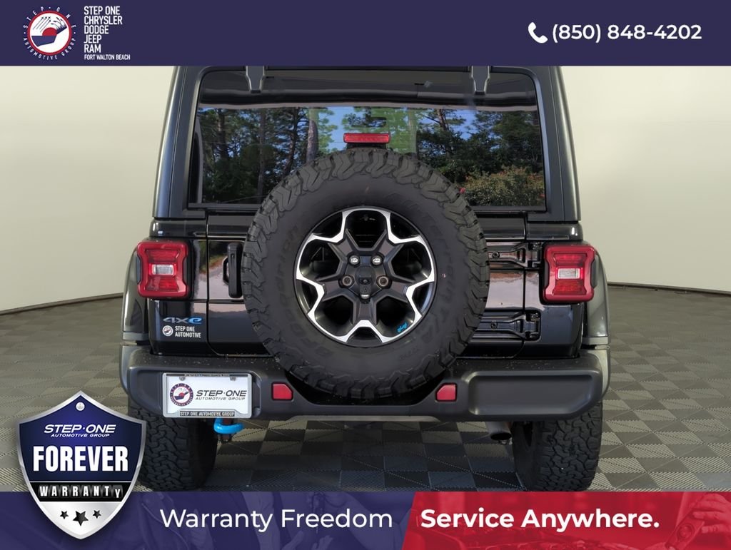Used 2023 Black Jeep Rubicon 4xe image 5