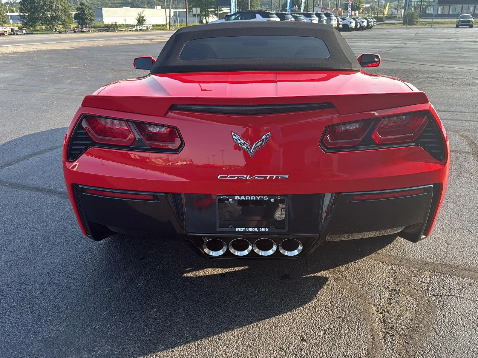 Used 2017 TORCH RED Chevrolet Z51 3LT image 4