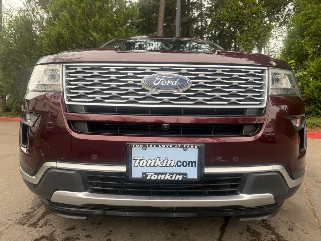 Used 2018 Burgundy Ford Platinum image 9