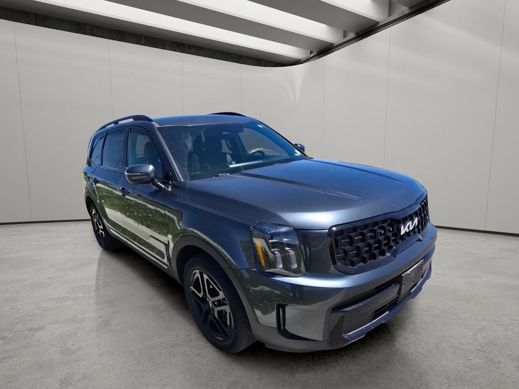 Used 2024 Gravity Gray Kia EX X-Line image 7