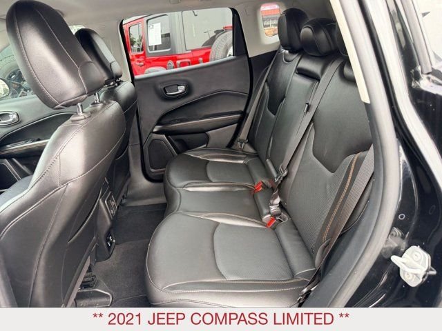Certified Used 2021 Black Jeep Limited image 16