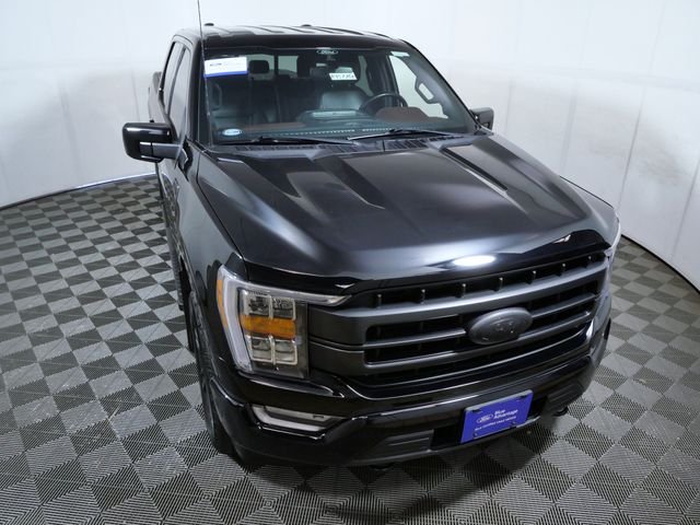 Certified Used 2021 Black Ford Lariat image 3