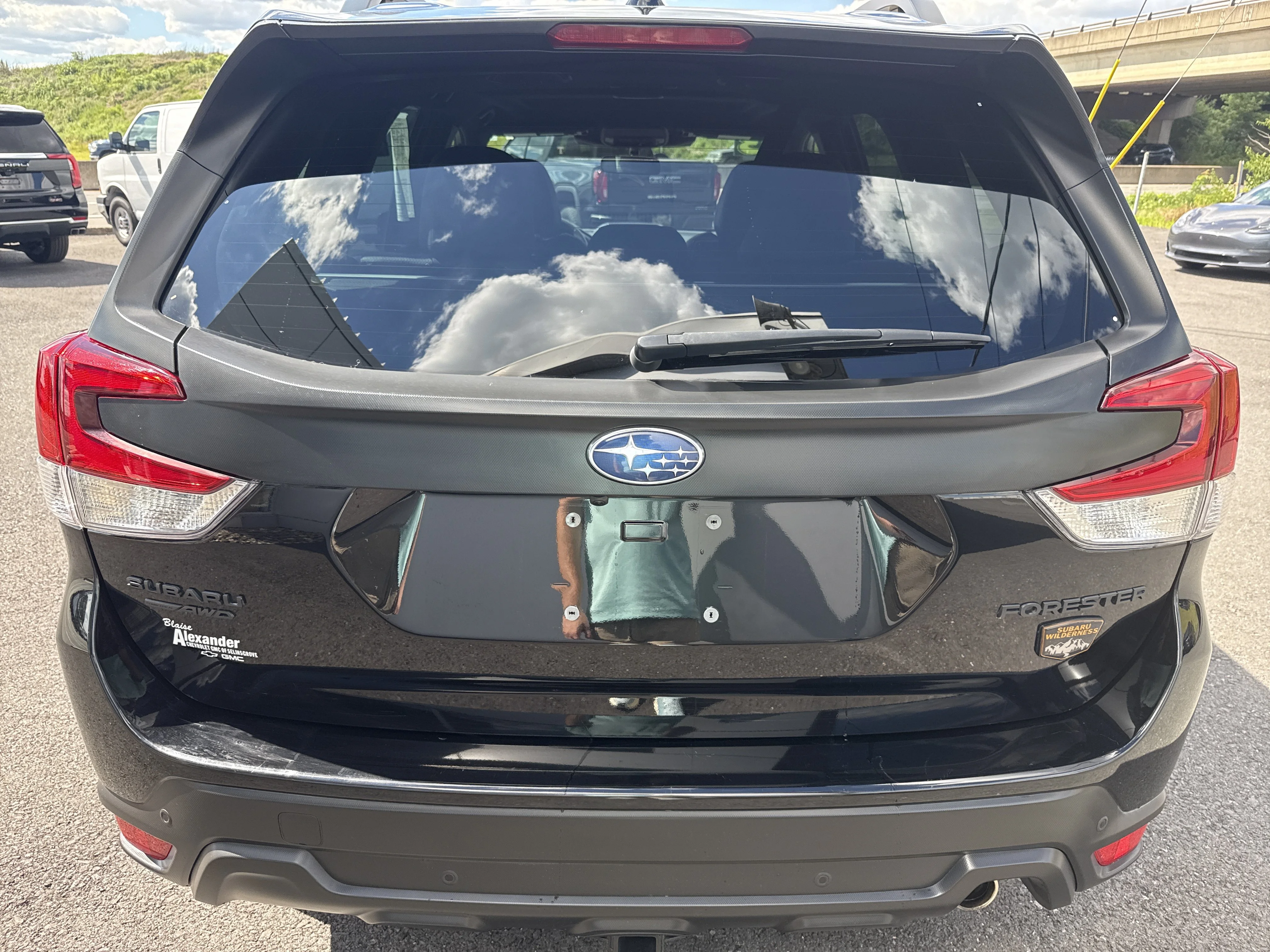 Used 2023 Crystal Black Silica Subaru Wilderness image 4