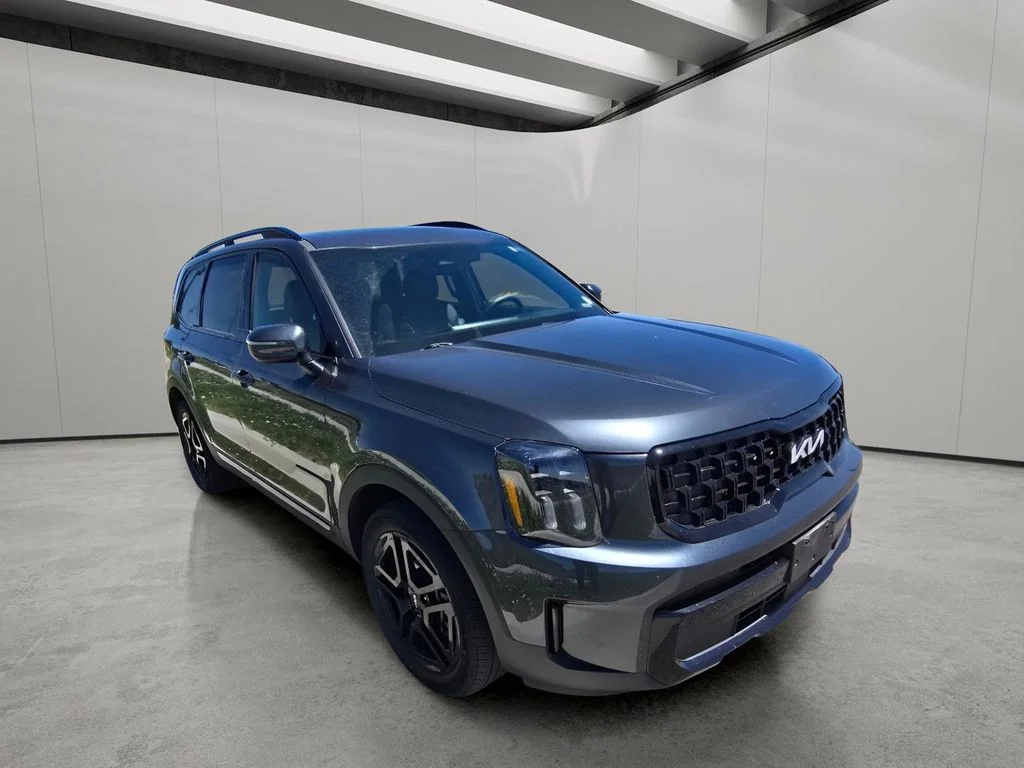 Used 2024 Gravity Gray Kia EX X-Line image 7