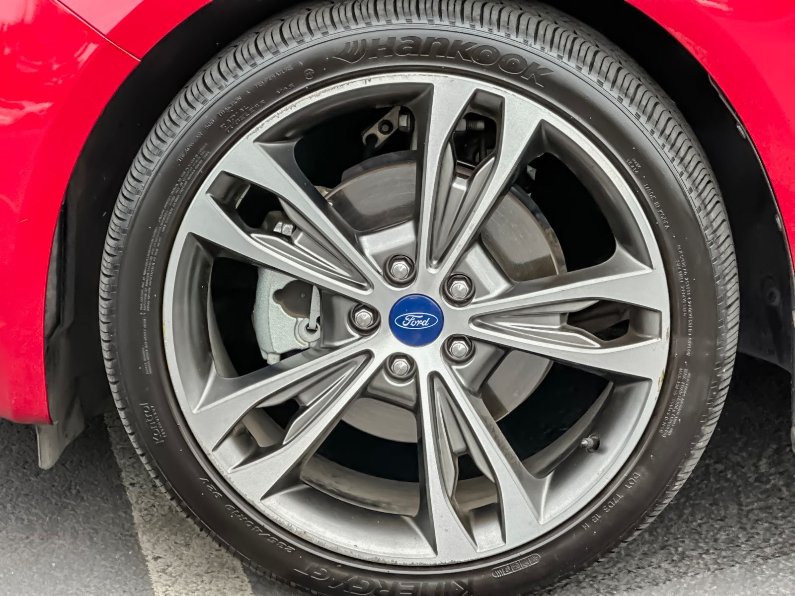 Used 2017 Red Ford Titanium image 25