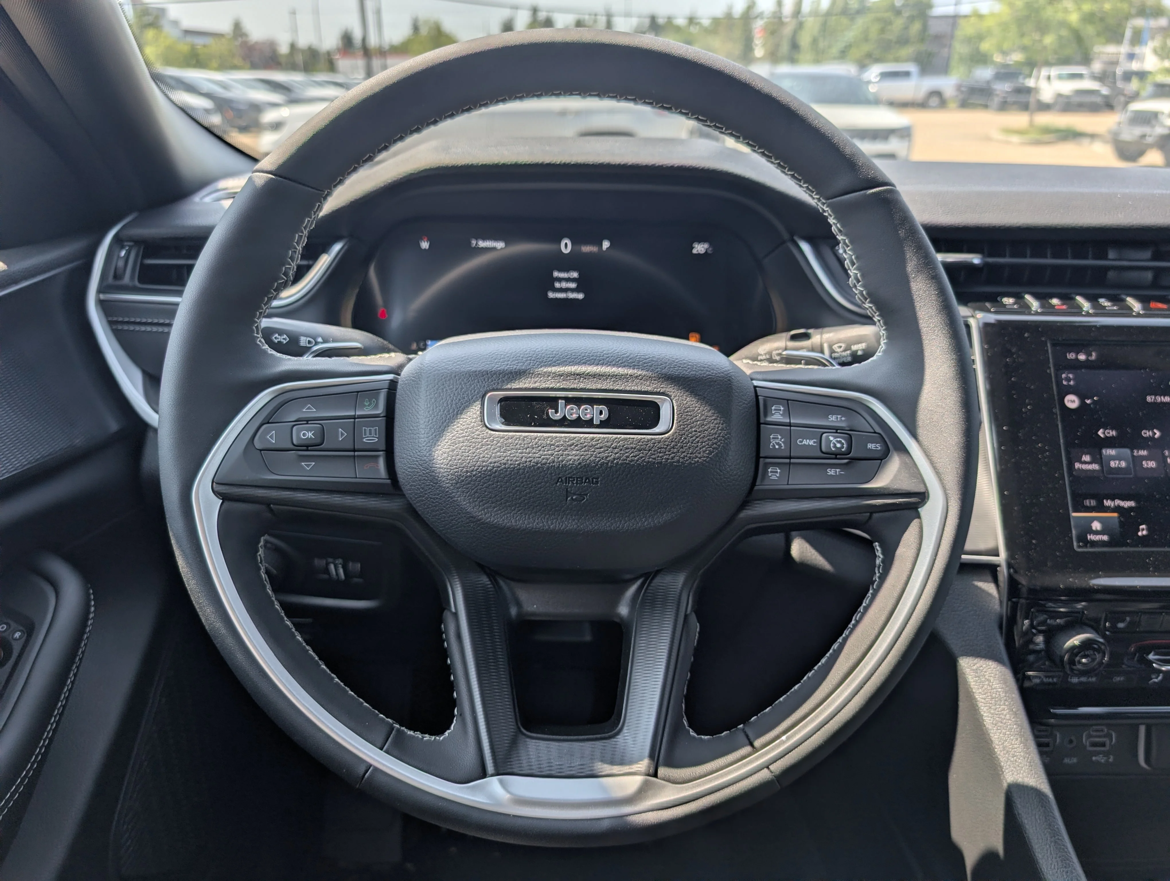 New 2025 Bright White Jeep Laredo image 24