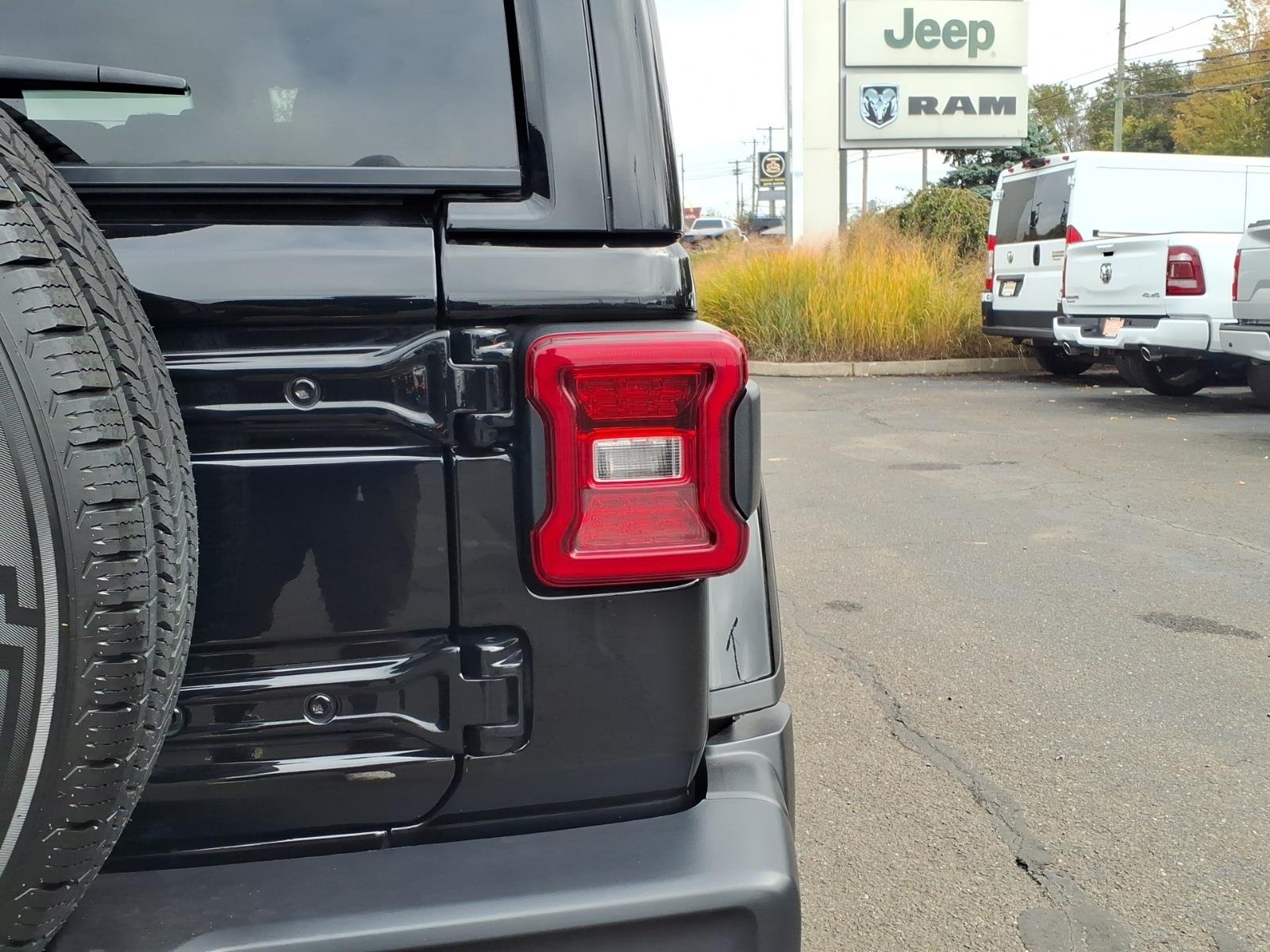 Certified Used 2025 Black Jeep Sahara image 16