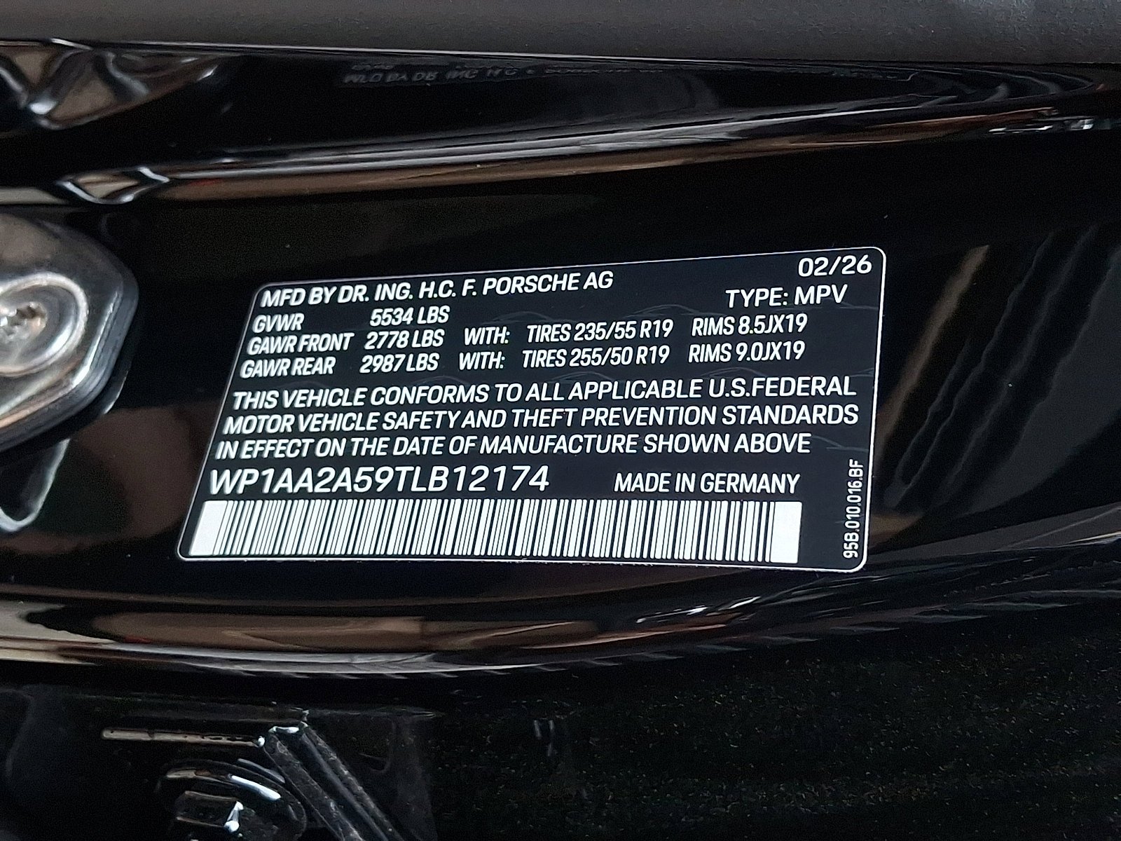 New 2026 Black Porsche  image 24