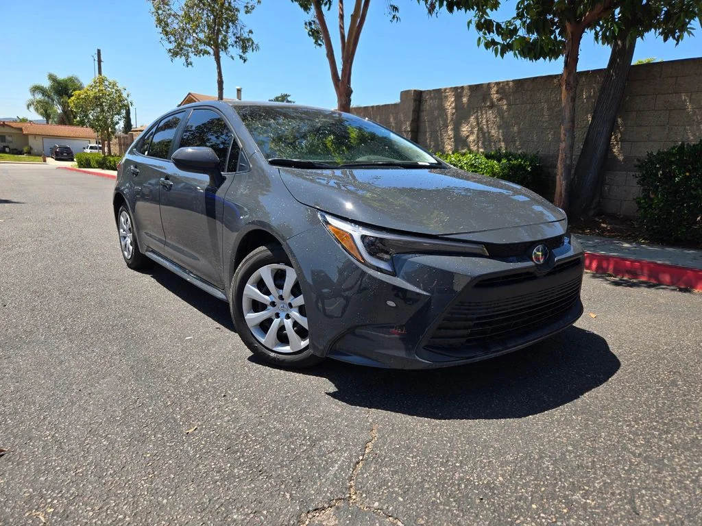 Used 2025 Gray Toyota LE image 1