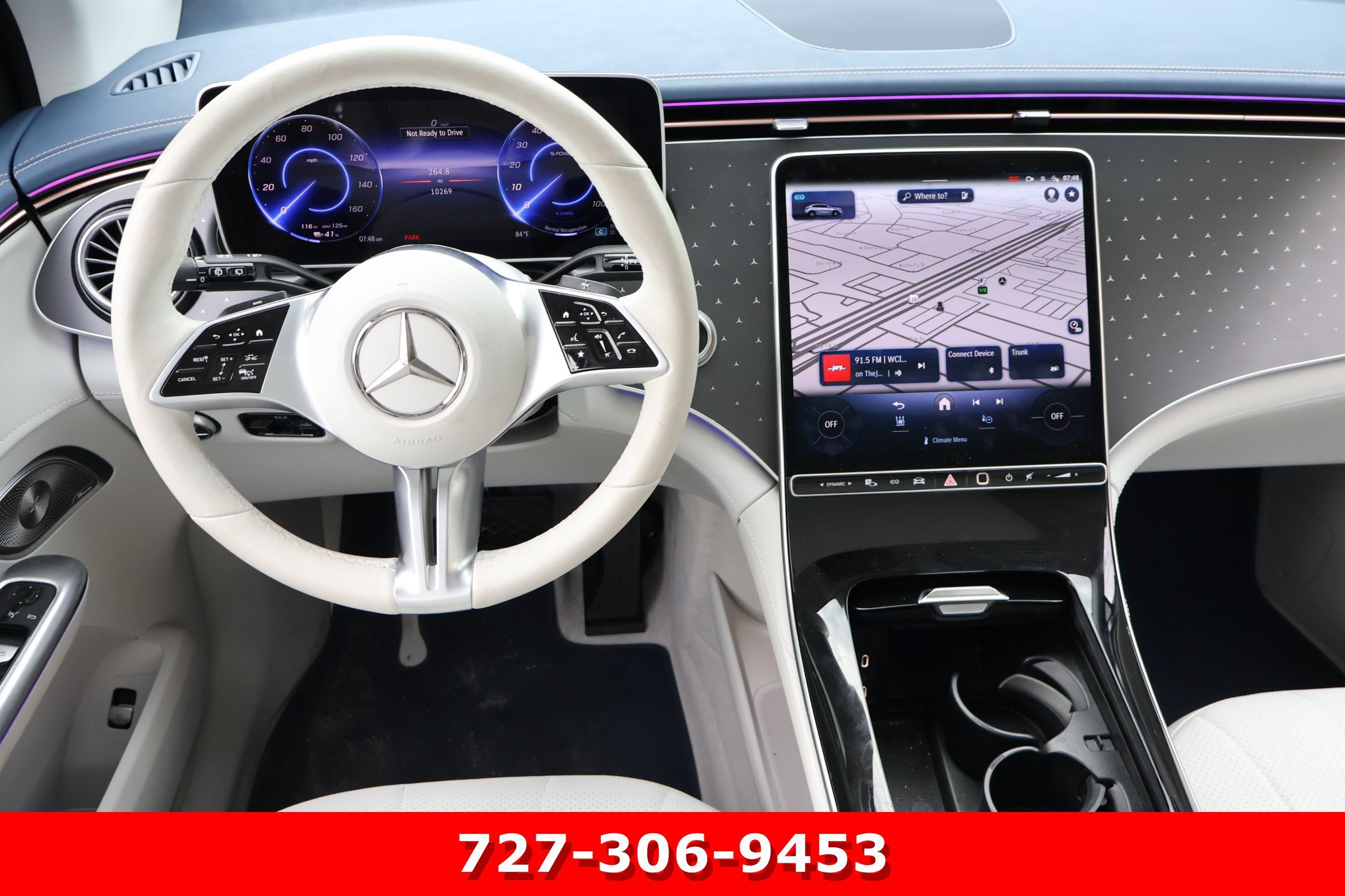 Certified Used 2025 Twilight Blue Metallic Mercedes-Benz EQE 350+ image 19
