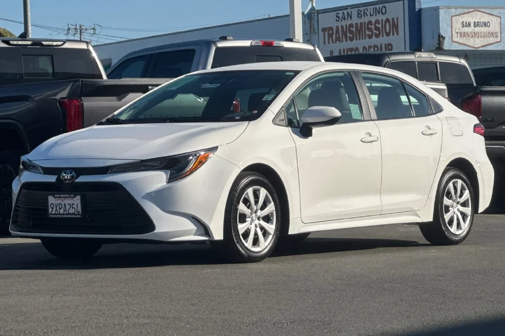 Used 2026 White Toyota LE image 8