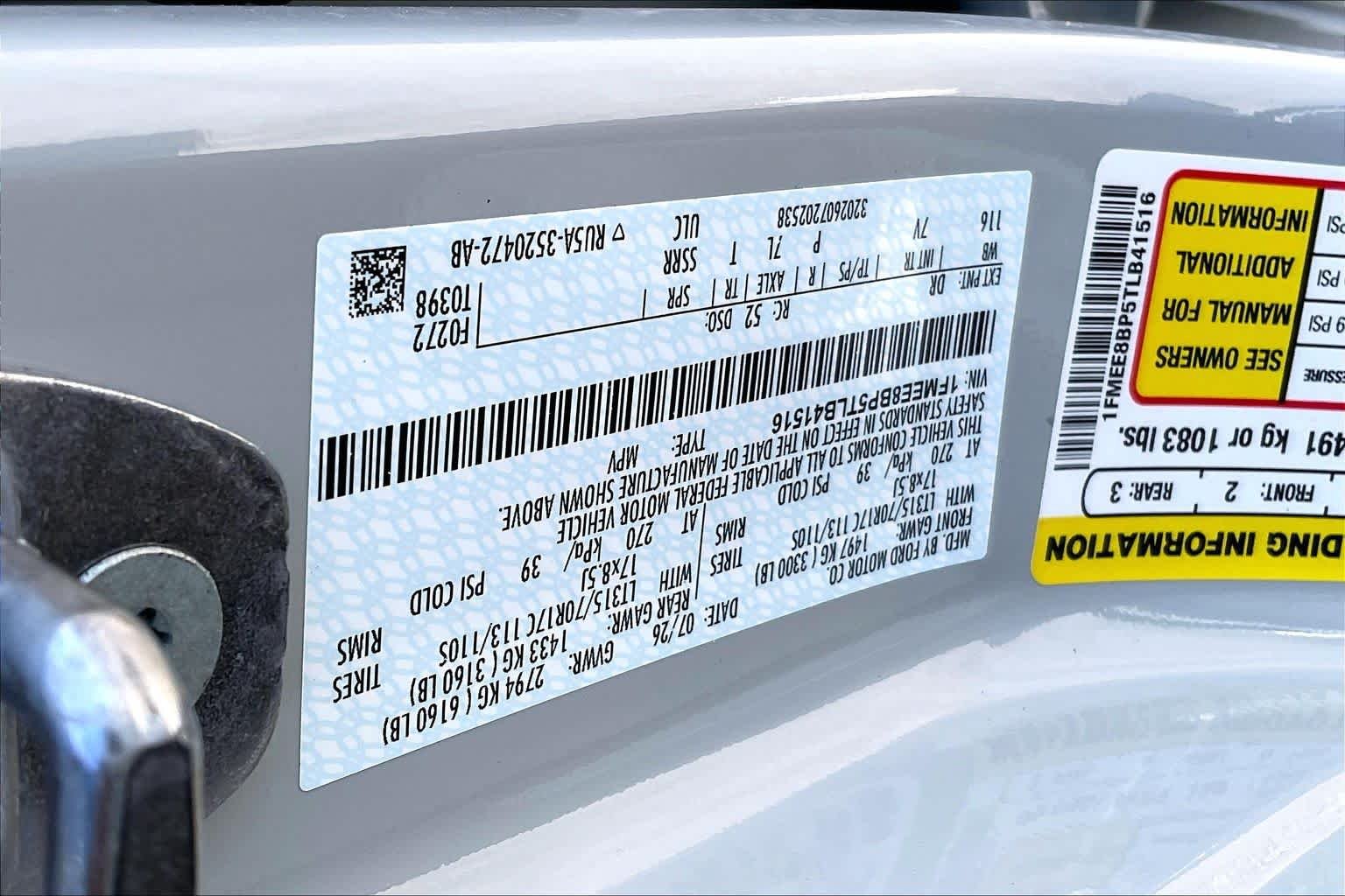 New 2026 Avalanche Gray Ford Outer Banks® image 18