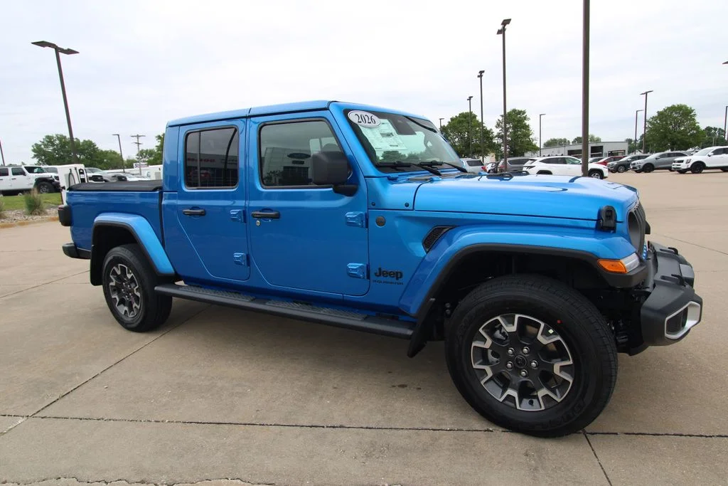 New 2026 Hydro Blue Pearlcoat Jeep Sahara image 3