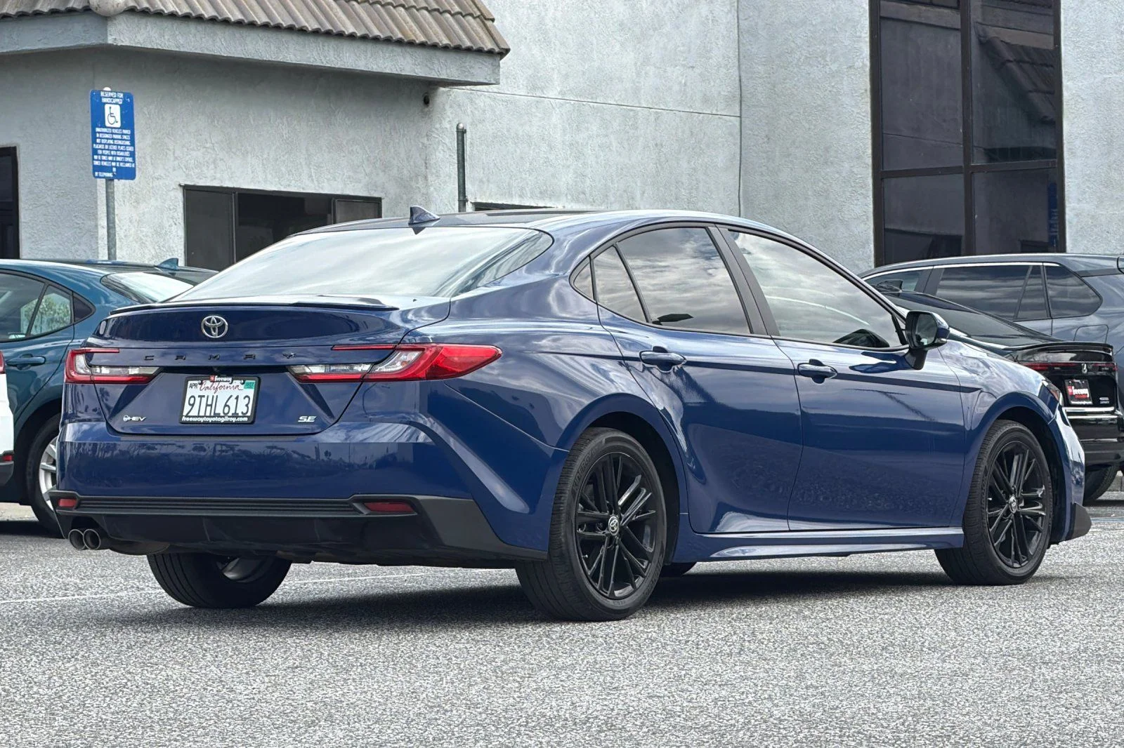 Used 2025 Blue Toyota SE image 5