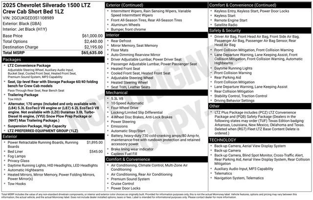 2025 Chevrolet Silverado 1500 LTZ - Photo 5