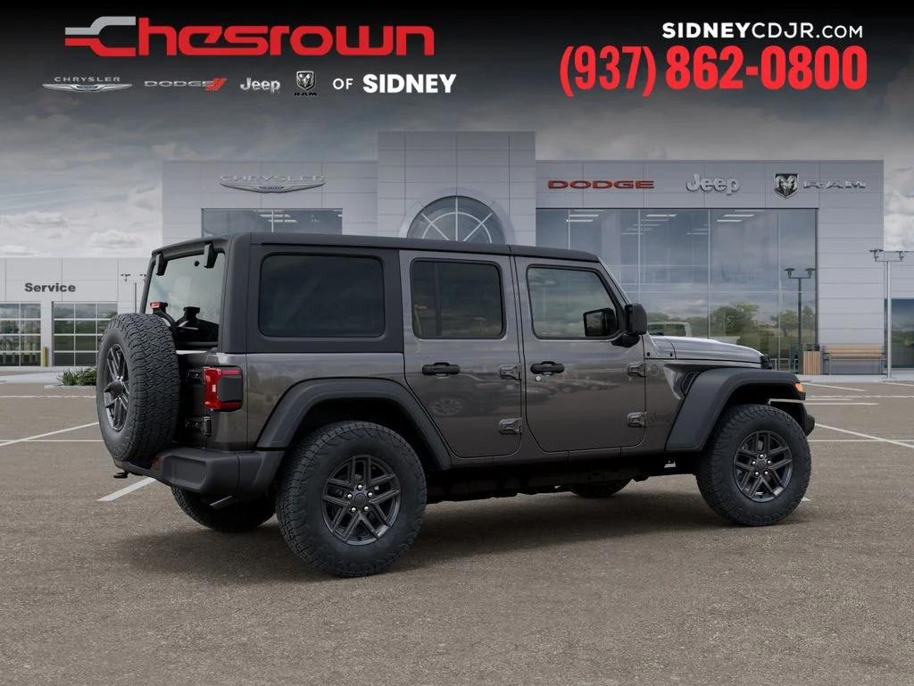 New 2026 Granite Crystal Metallic Clear-Coat Exterior Paint Jeep Sport S image 4