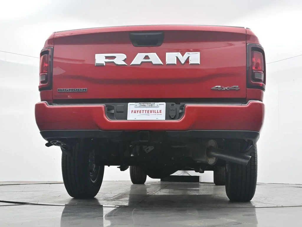 New 2026 Flame Red Clear-Coat Exterior Paint RAM Big Horn image 38