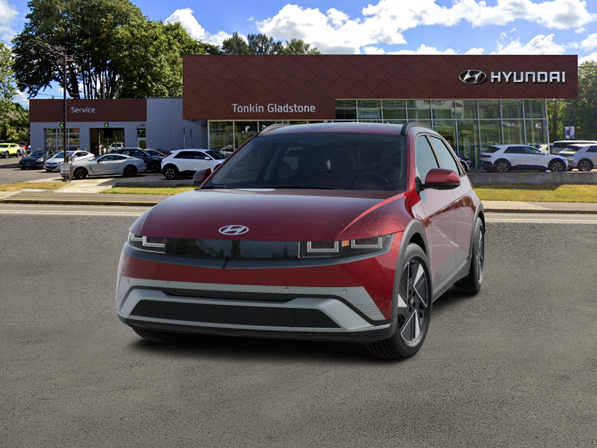 New 2027 Ultimate Red Hyundai SEL image 1