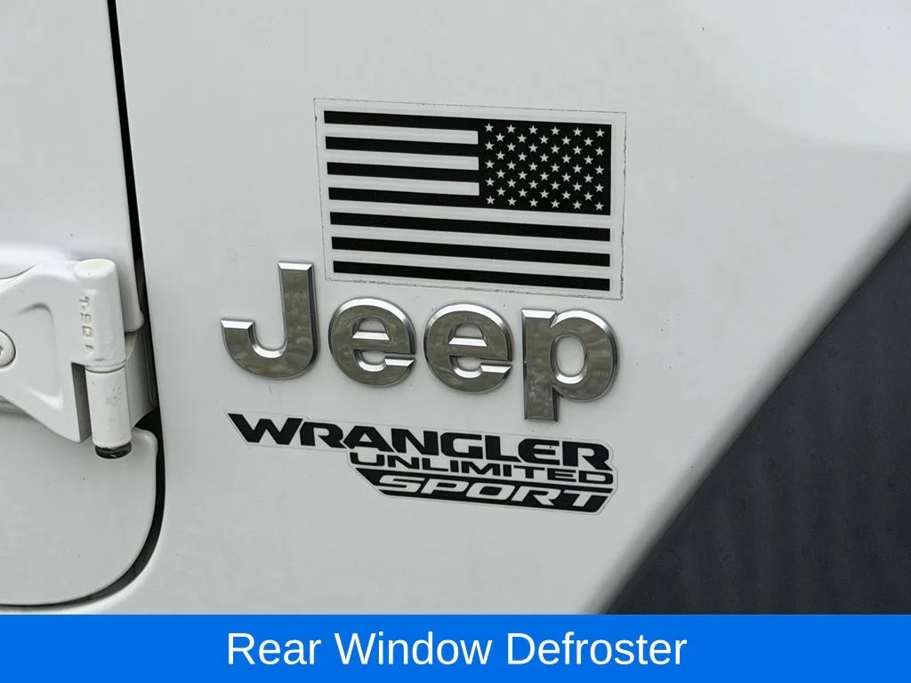 Used 2020 White Jeep Unlimited Sport S image 14