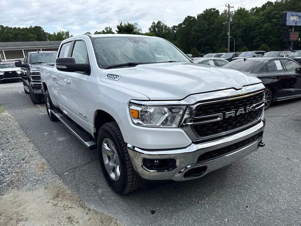 Used 2022 White Ram Big Horn/Lone Star image 2