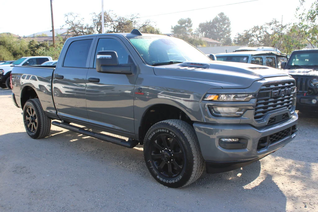 New 2027 Ceramic Gray Clear-Coat Exterior Paint Ram Tradesman image 3