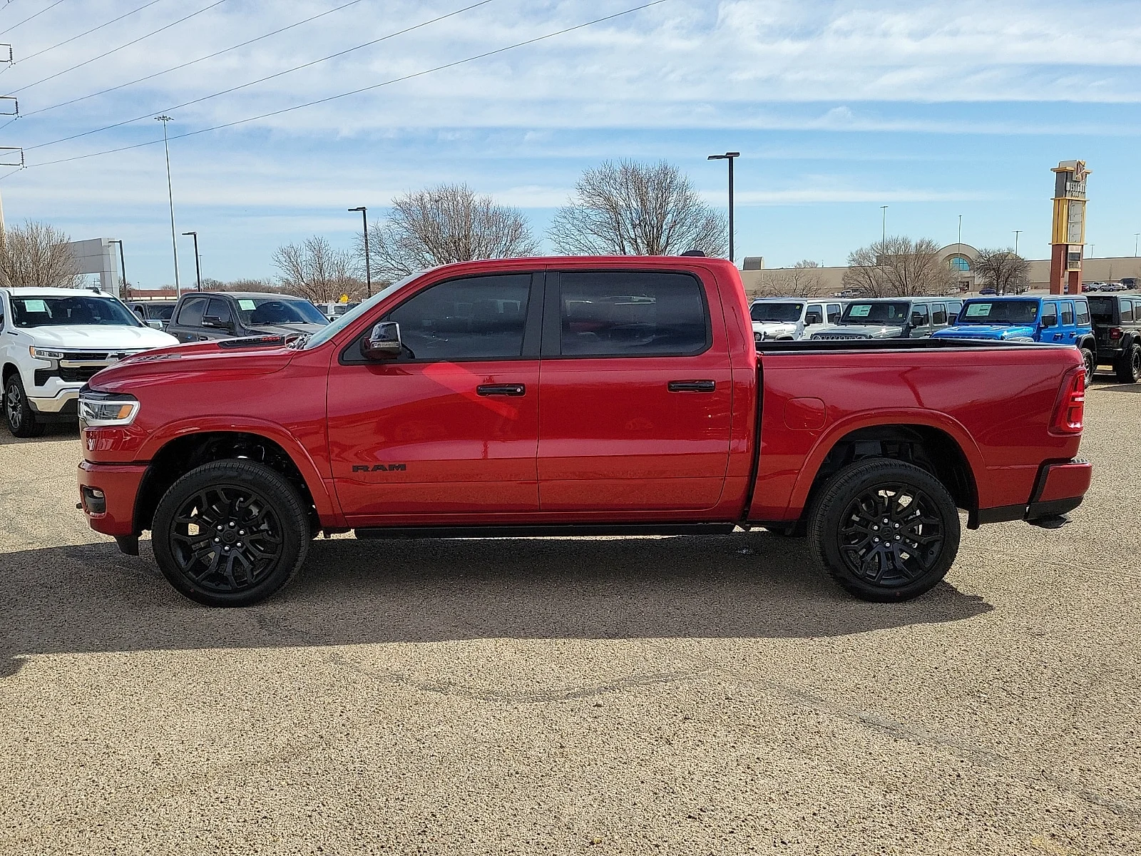 New 2026 PR6 Molten Red Ram LIMITED CREW CAB 4X4 5