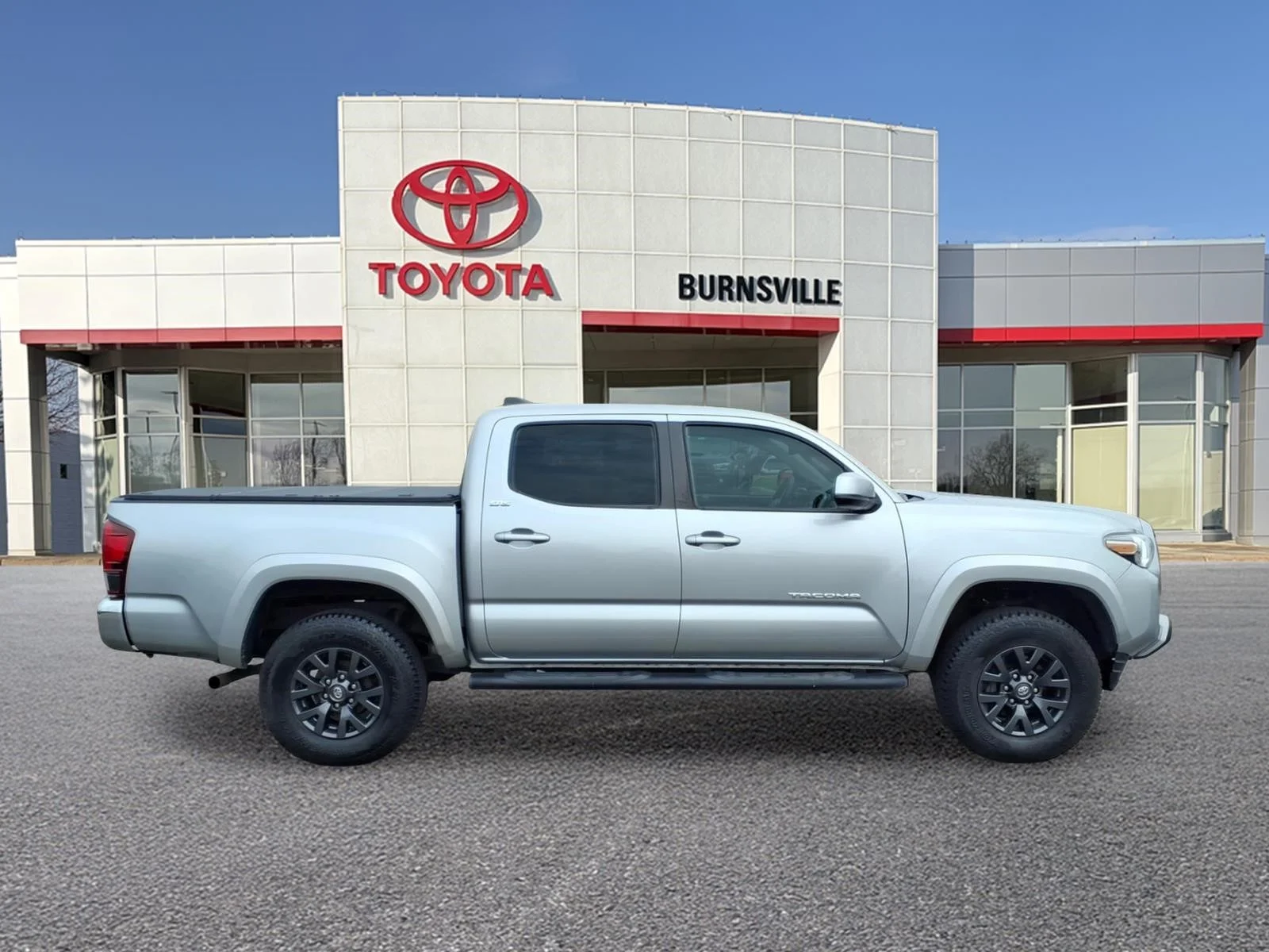 Certified 2023 Toyota Tacoma SR5 with VIN 3TMCZ5AN0PM542331 for sale in Burnsville, Minnesota