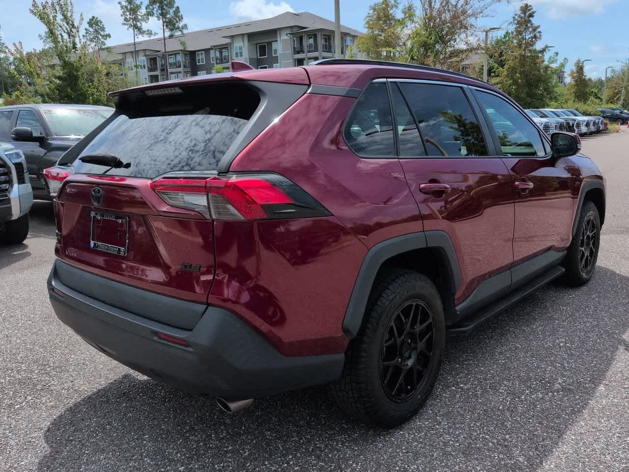 Certified Used 2021 Ruby Flare Pearl Toyota XLE image 6