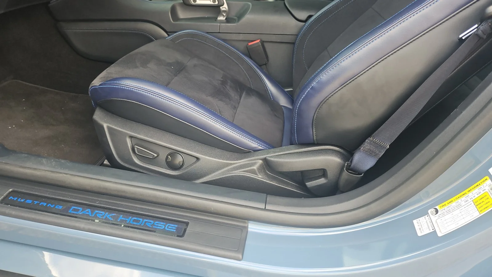 Used 2024 Blue Ford Dark Horse image 11