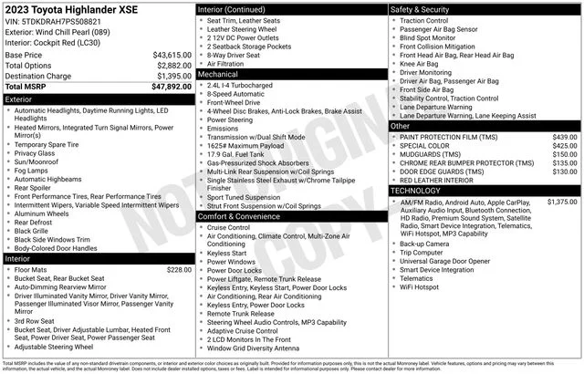 Used 2023 Beige Toyota XSE image 10