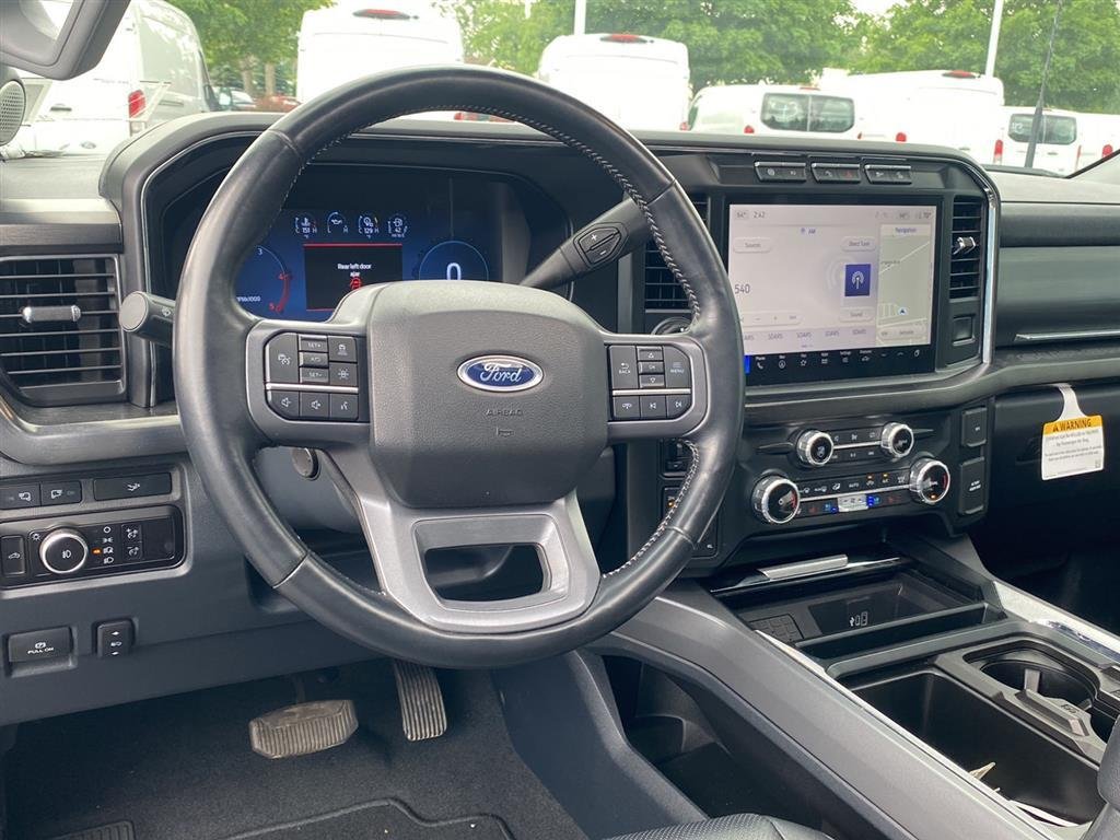 Used 2023 Antimatter Blue Metallic Ford LARIAT image 3