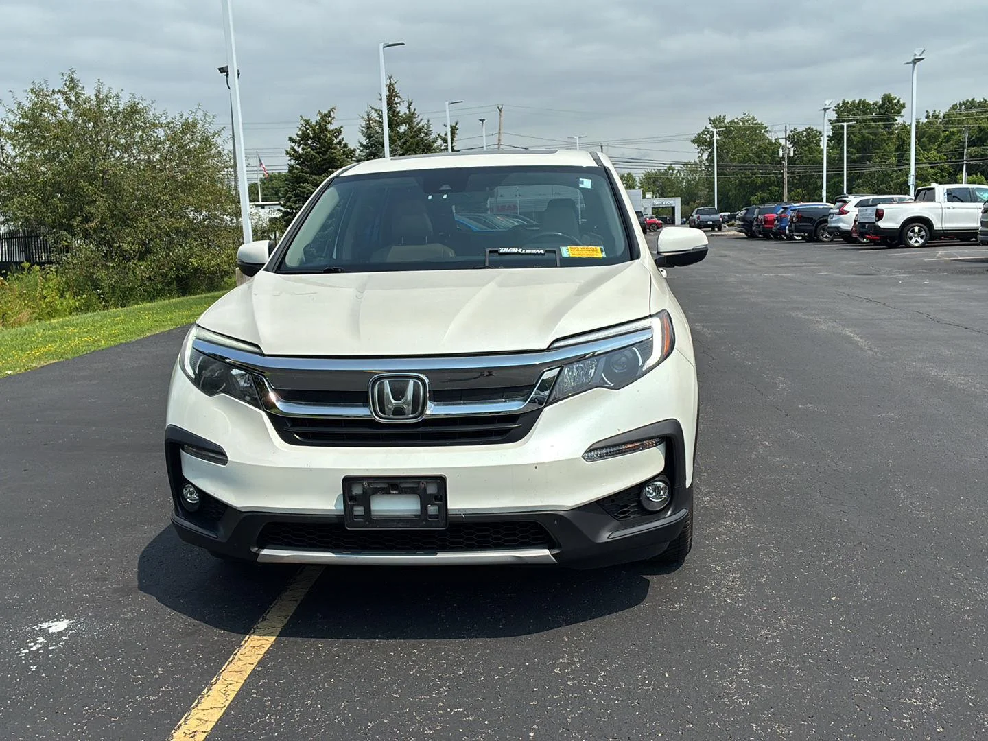 Used 2019 White Diamond Pearl Honda EX-L image 18