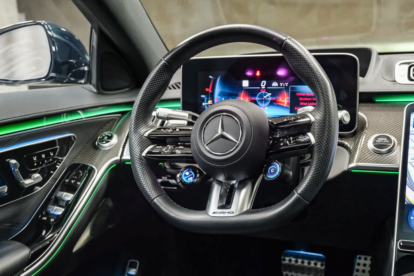 Used 2026 Emerald Green Metallic Mercedes-Benz AMG® S 63 E image 27