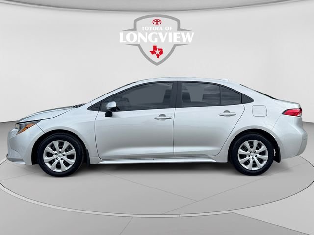 Certified Used 2025 Classic Silver Metallic Toyota LE image 2