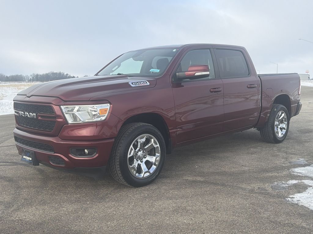 Used 2022 RAM Ram 1500 Pickup Big Horn/Lone Star with VIN 1C6SRFFMXNN387184 for sale in Saint Charles, Minnesota