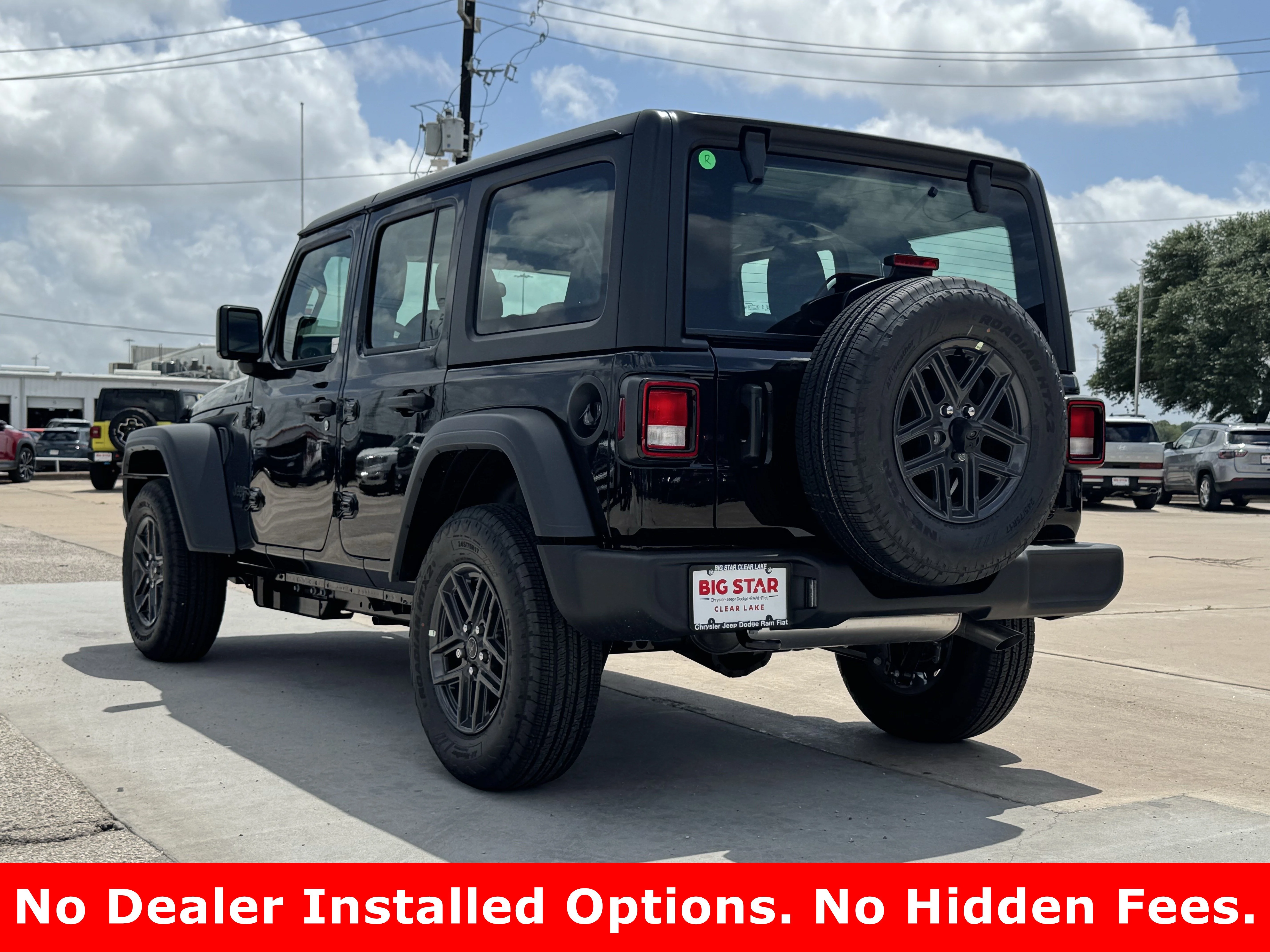 New 2026 Black Clearcoat Jeep Sport image 7