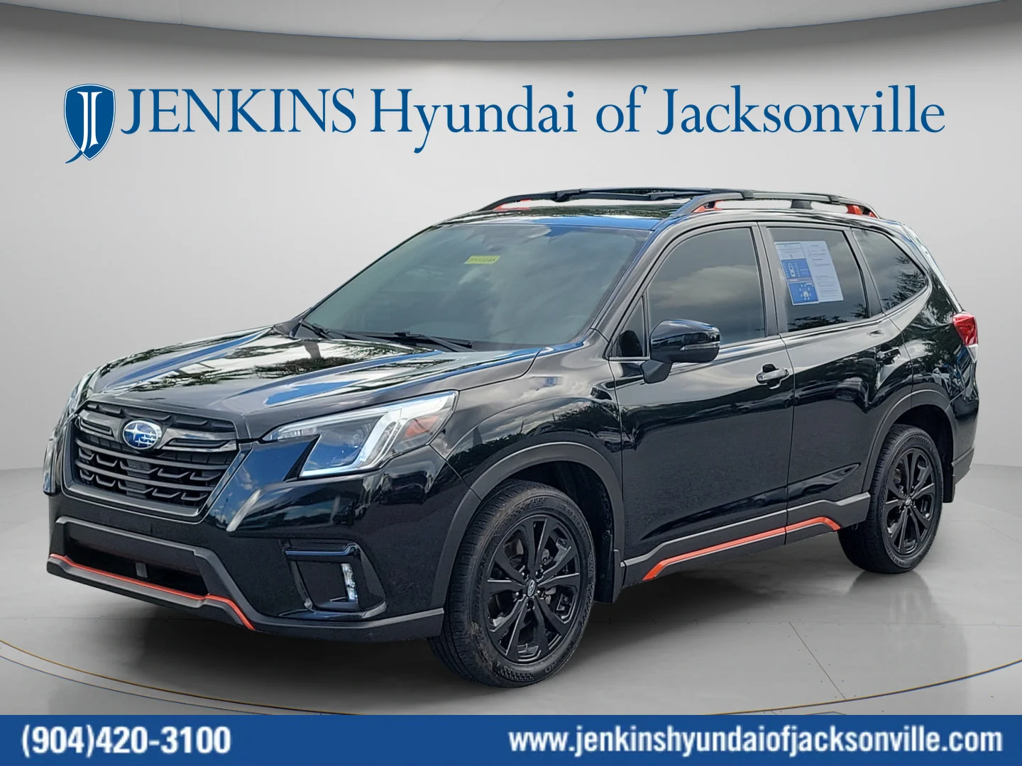 Used 2024 Crystal Black Silica Subaru Sport image 7