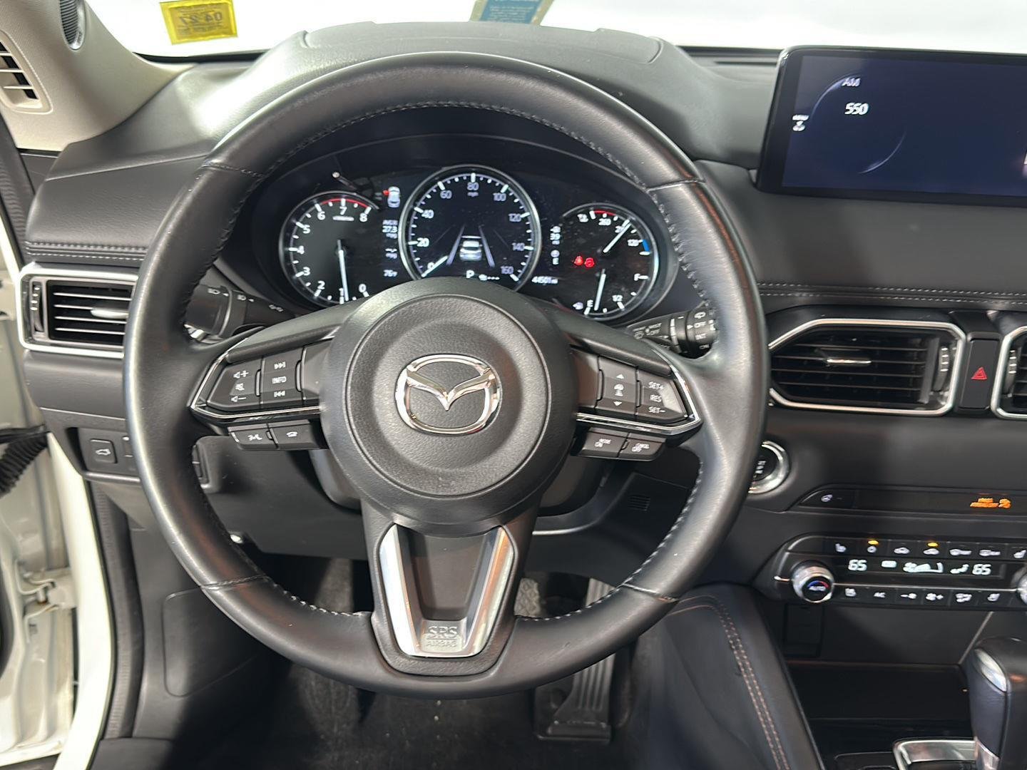 Used 2021 Snowflake White Pearl Mazda Grand Touring image 6