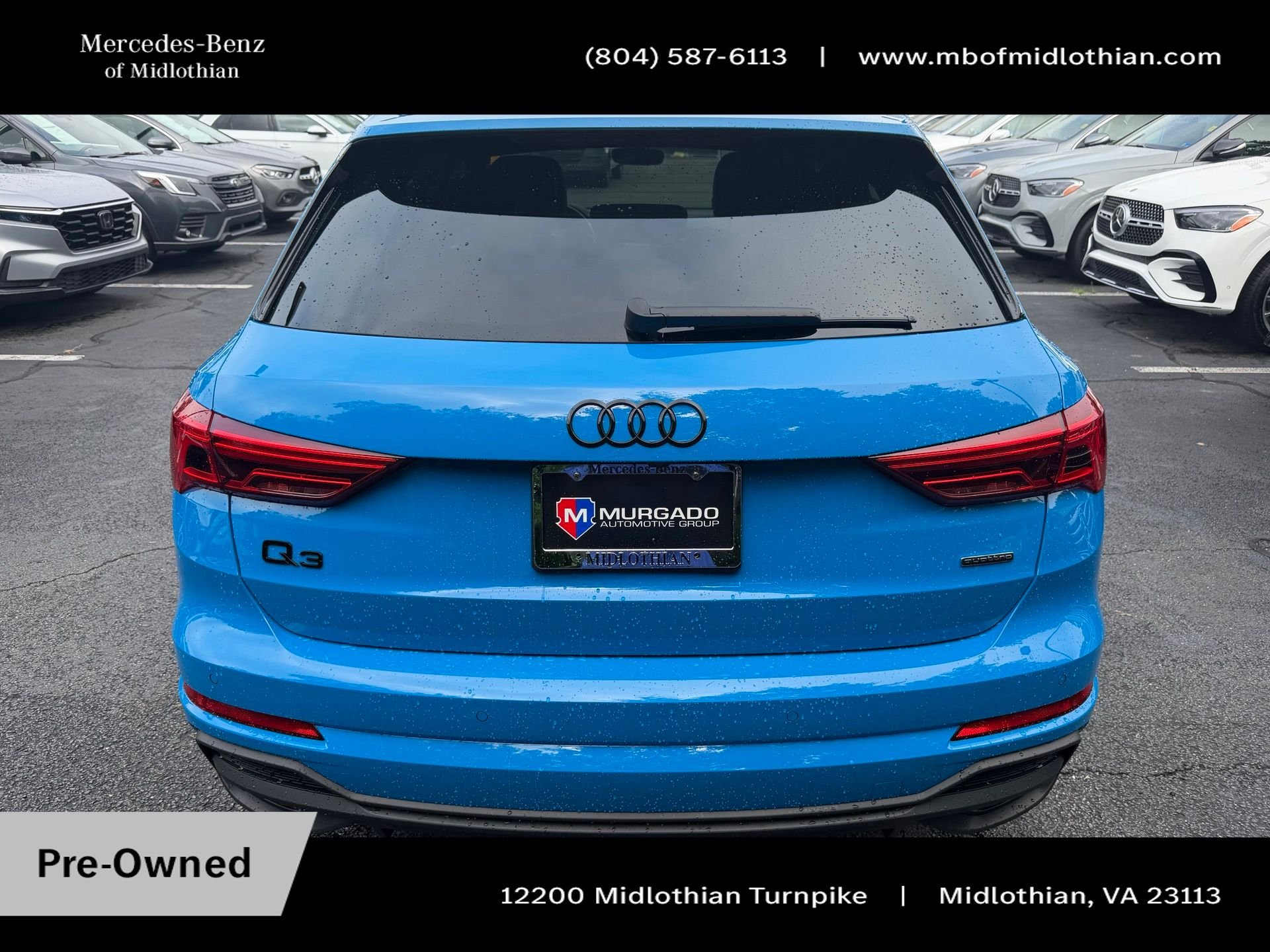 Used 2023 Blue Audi Premium Plus image 29