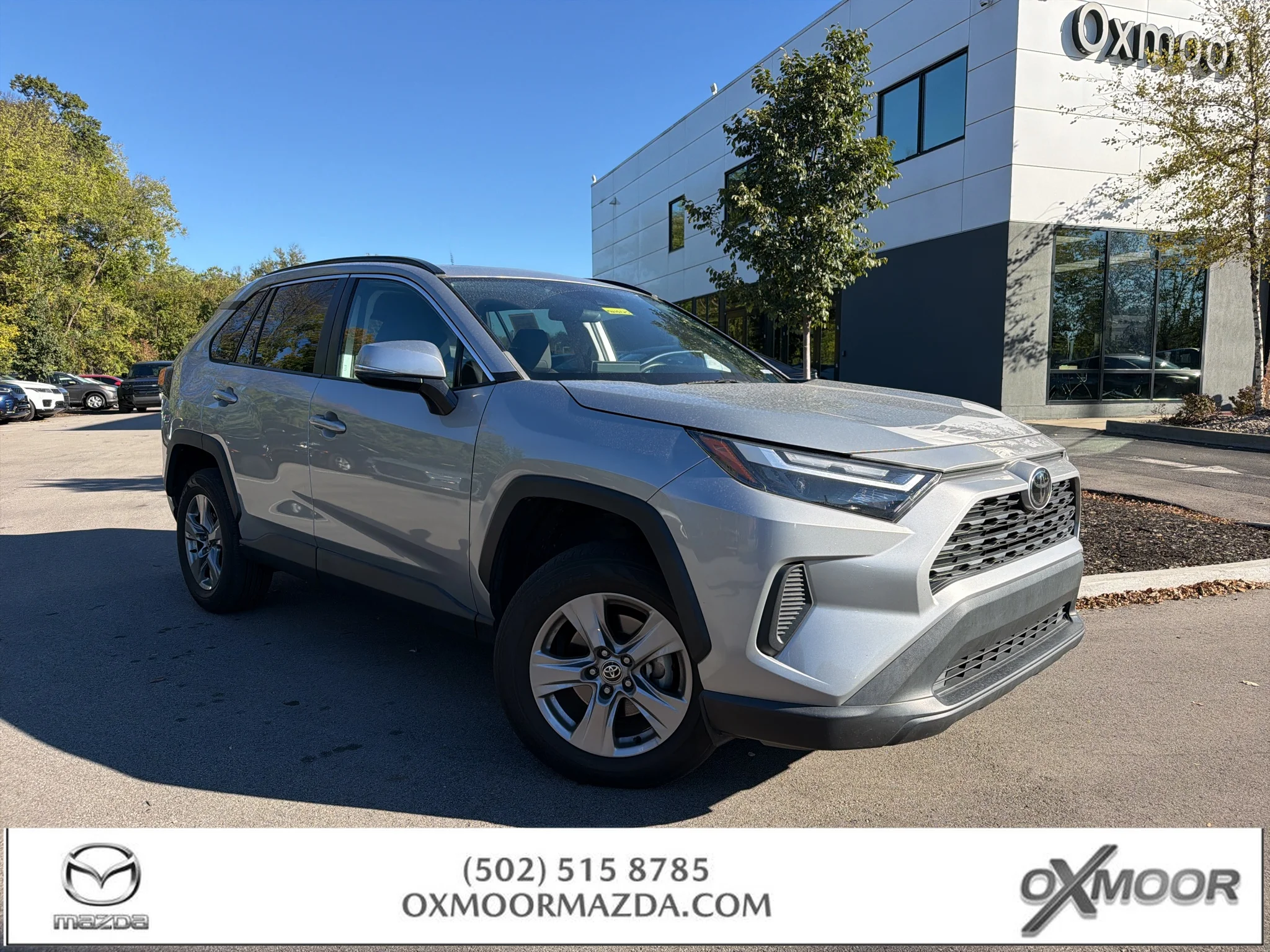 Used 2022 Silver Sky Metallic Toyota XLE image 1