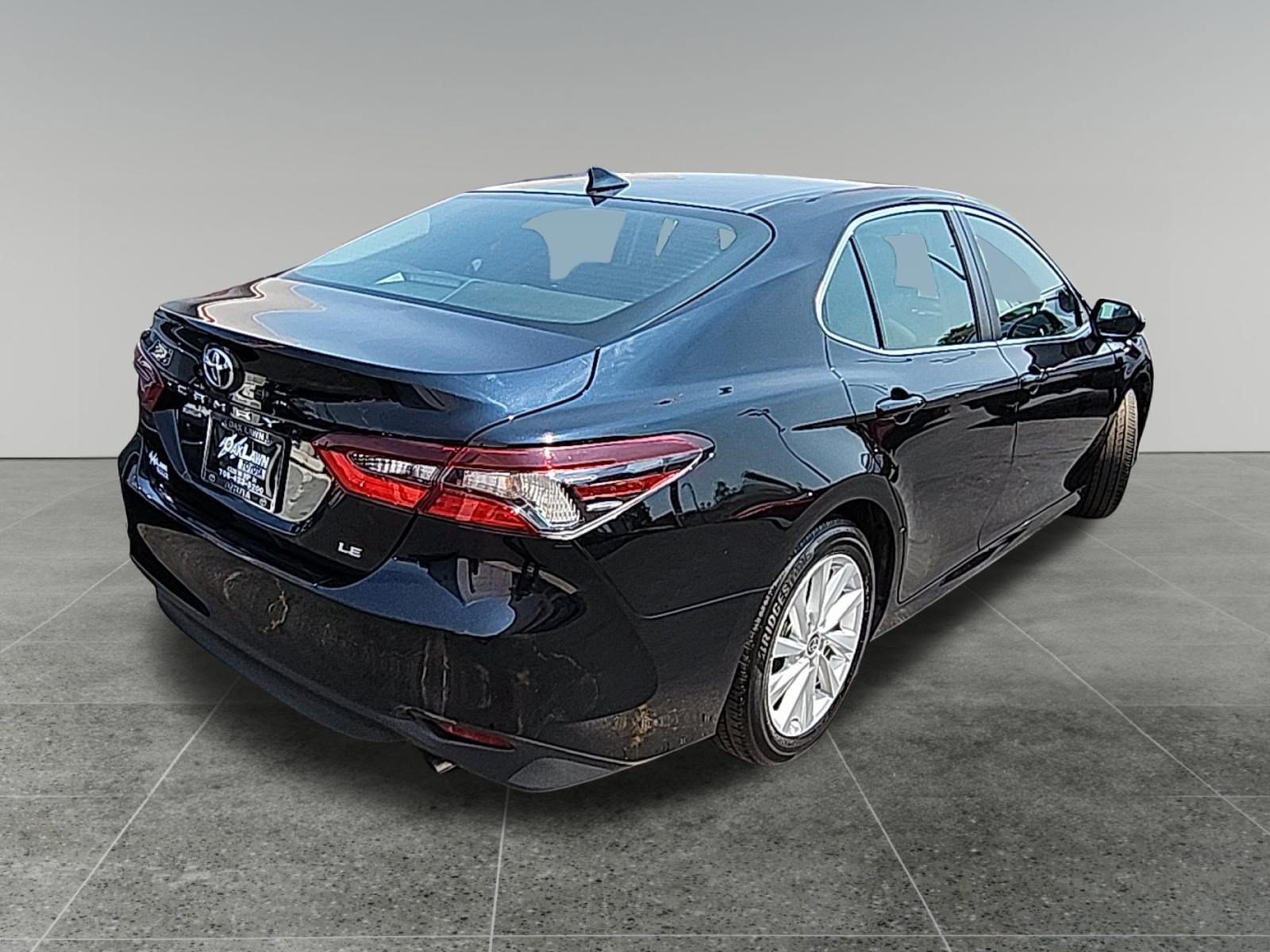 Certified Used 2024 Midnight Black Metallic Toyota LE image 7